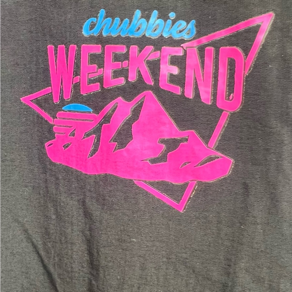 Chubbies- Reversible- Weekend Pullover- XLarge- Black, Pattern - Picture 2 of 7
